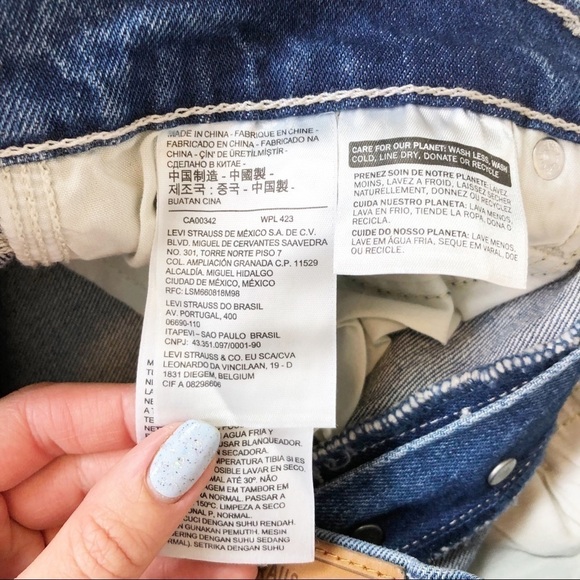 New Levi’s Premium Wedgie Straight High Rise Jeans - Picture 8 of 13